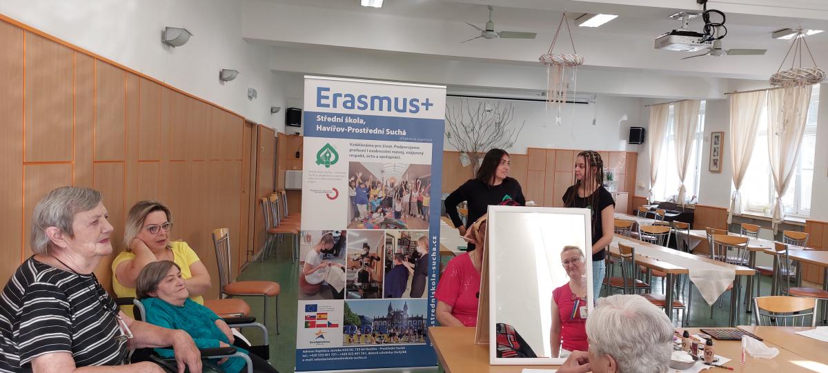Erasmus Day - relaxační odpoledne pro seniorky z Karviné