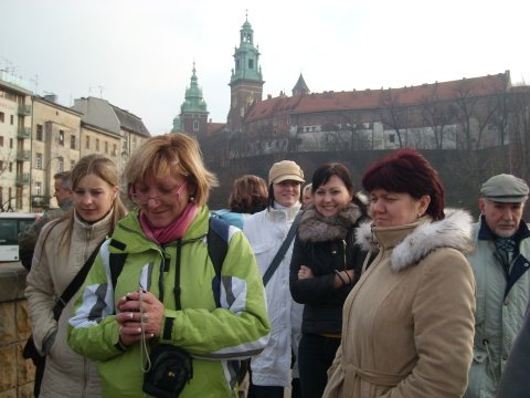 Projekt Comenius - návštěva Krakowa