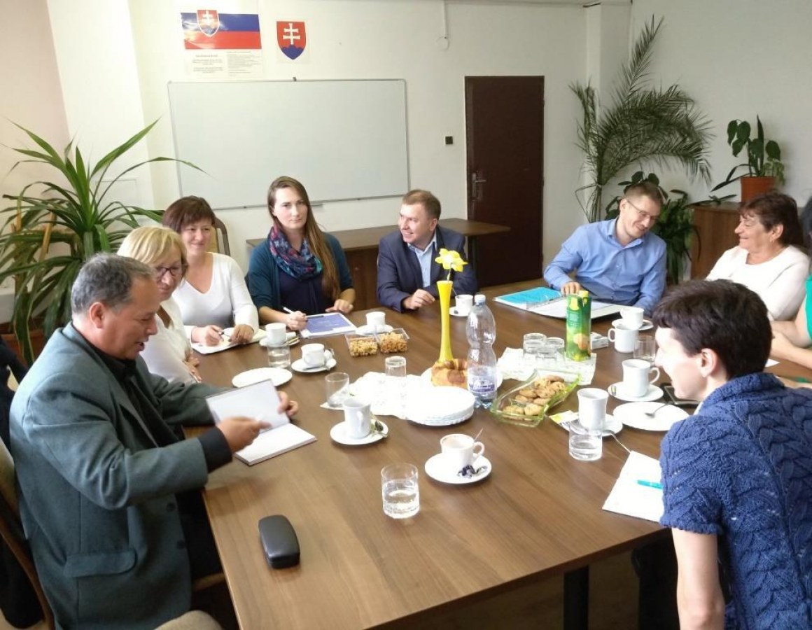 Ogranizační schůzka projektu Erasmus+ KA2 v Žilině (Slovensko)